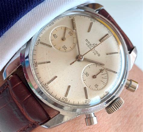 breitling chronograph 1960|breitling geneve vintage chronograph watch.